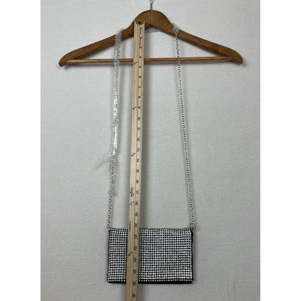 Amber Sceats‎ Purse Luxe Crystal Handbag Removable Chain Holiday New Year Xmas - Picture 8 of 14